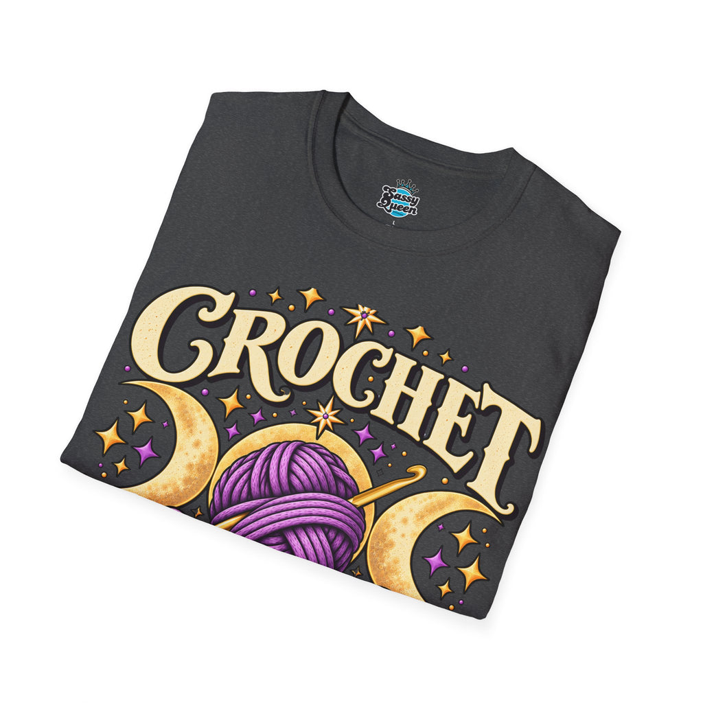 Crochet Coven T-Shirt — Witchy Yarn Lover Graphic Tee
