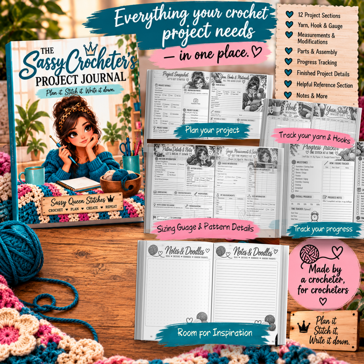 The Sassy Crocheter's Project Journal