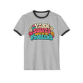Yarn Solves Most of My Problems – Funny Retro Crochet Ringer T-Shirt